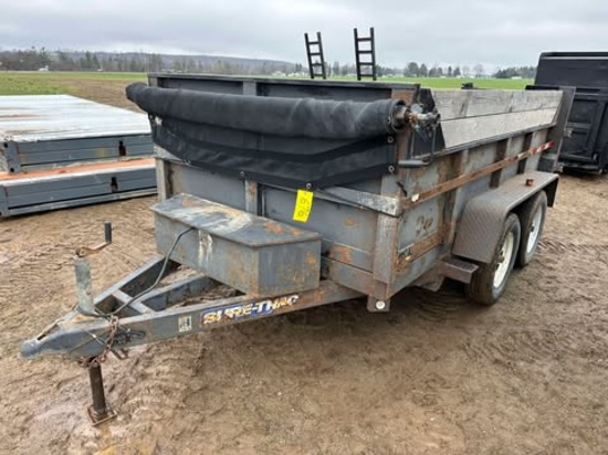 2005 Shur-Trac 6’x10’ Tandem Axle Hyd Dump Trailer