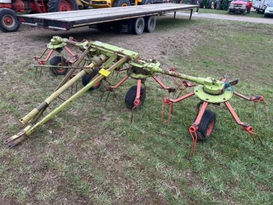 Claas W450T 4 Rotor Hay Tedder
