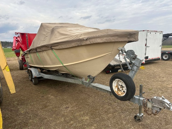 1986 Star Craft Islander 22’ Boat