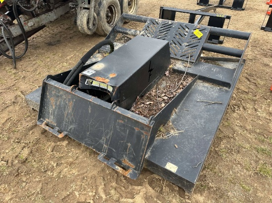 Used 2022 Loftness 6’ Skid Steer Rotary Cutter