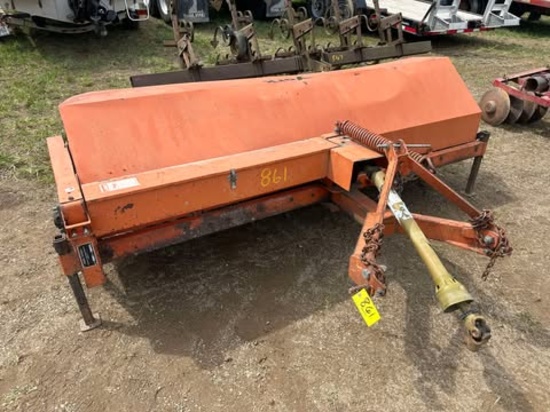 York Model YB32  8’  3 Point Hitch Broom