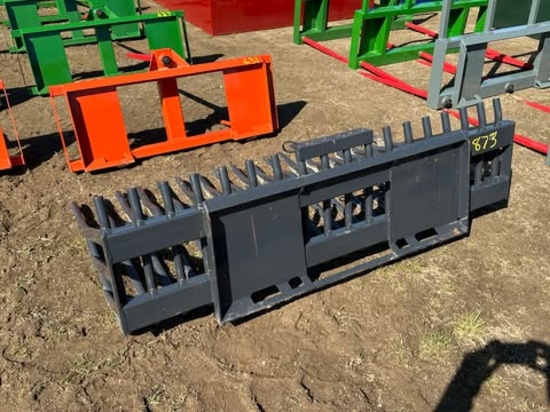 New Skid Steer 72” Rock Bucket