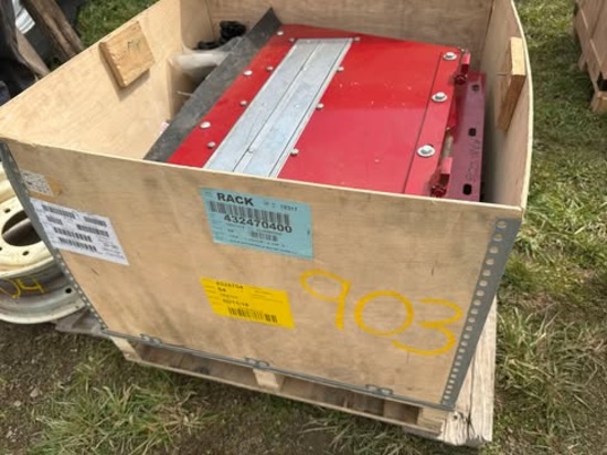 Crate Of New Jaylor TMR Mixer Parts