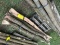 Bundle Of 10  7-1/2’ Locust Sharpened Posts
