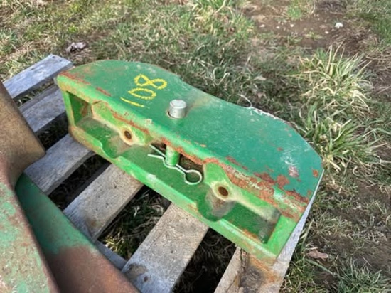 John Deere 5000 Series Tractor Front Weight Bracket