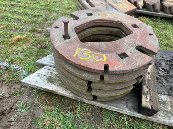 (6) IH Full Wheel Weights
