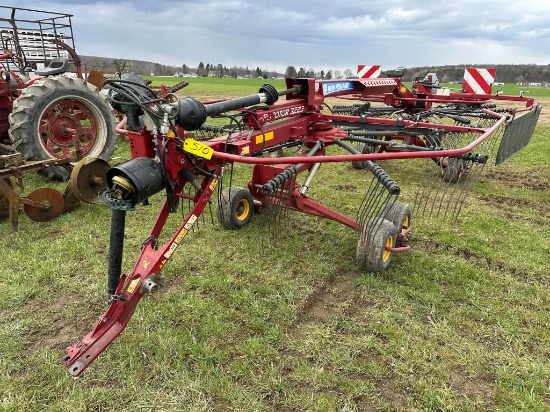 Hay Rake Pattern With Twin Rakes 2012 New Holland Prorotor 3223 Twin Rotor Hay Rake | Online Auctions ...
