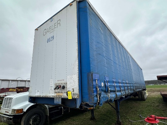 1995 Utility 48’ Curtain Side Trailer