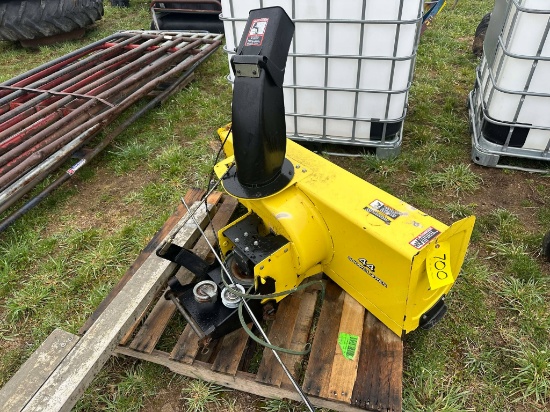 John Deere 44” Front Mount Snowblower