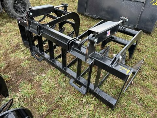 New JMR 72” Skid Steer Root Grapple