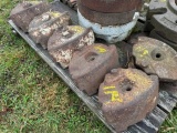 (6) Allis Chalmers Rear Sectional Wheel Weights