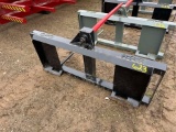 New Skid Steer Single Prong Bale Spear