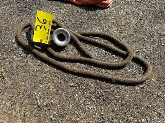 Notched Thimble & Rope