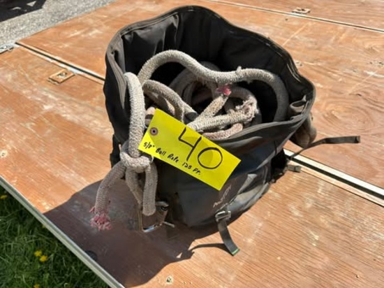 5/8”  125’ Bull Rope With Notch Bag