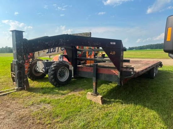 1998 Appalachian 24’ Tandem Axle Gooseneck Beavertail Trailer