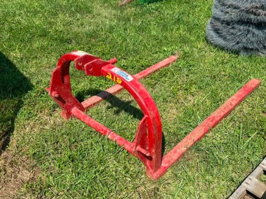 Central Tractor 1500 Lb Three Point Hitch Bale Carrier