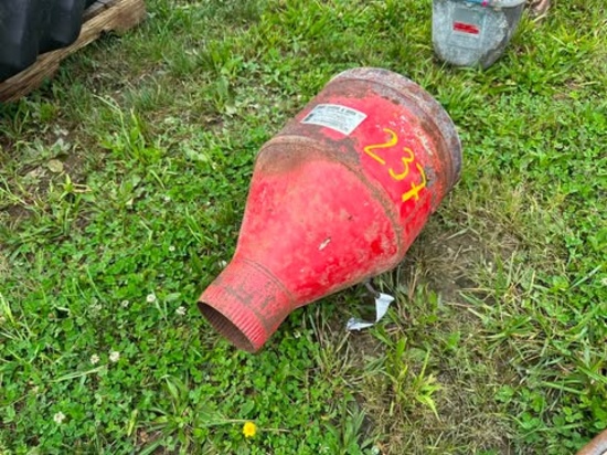 Electric Grain Tube Aerator/Dryer Model 128