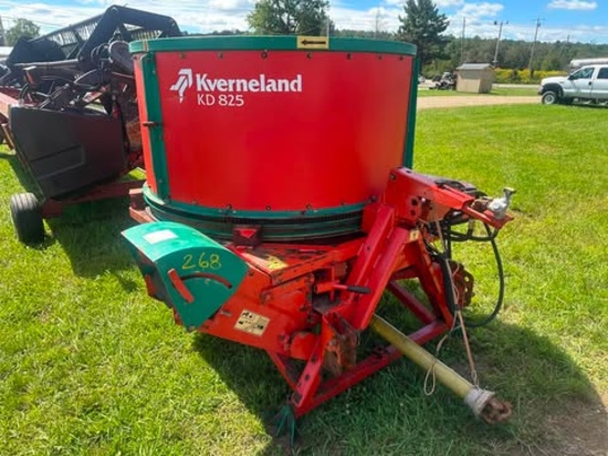 Kverneland Model KD 825 Three Point Hitch Bale Chopper
