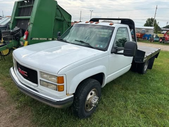 2000 GMC 3500 Single Cab Dual Wheel Pickup