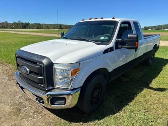 2012 Ford F-250 Extended Cab 2 Wheel Drive Pickup
