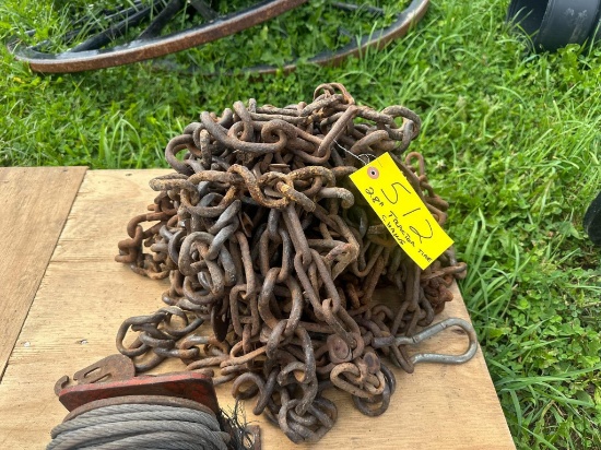 Pair Of 28” Tractor Chains