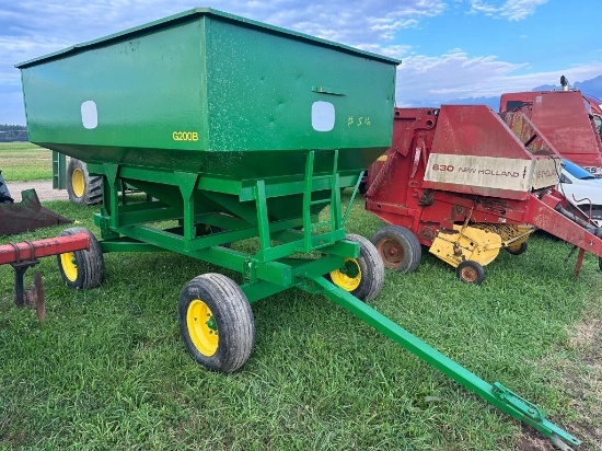 J&M Gravity Box With 8 Ton Gear