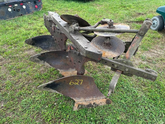 3 Bottom 14” Three Point Hitch Plow With Coulters