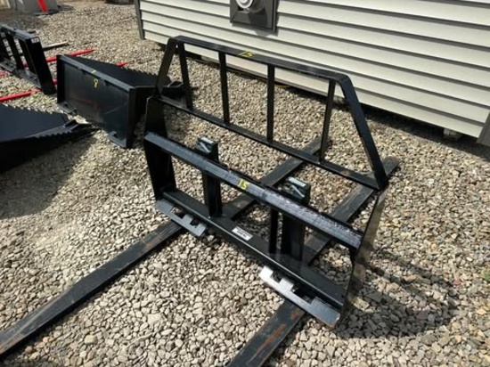 New Kivel 3500 Lb 48” Skid Steer Pallet Forks