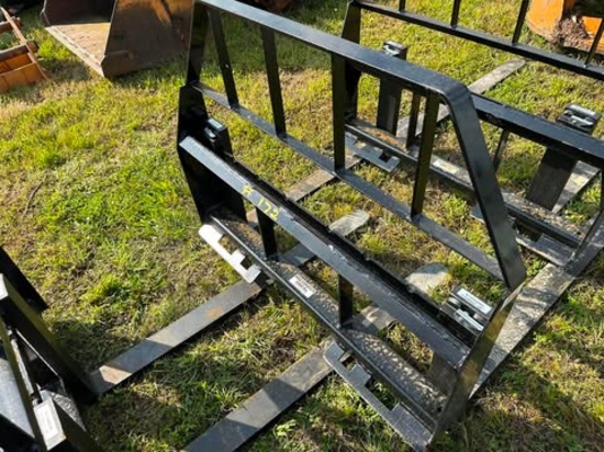 New Kivel 3500 Lb 48” Skid Steer Pallet Forks