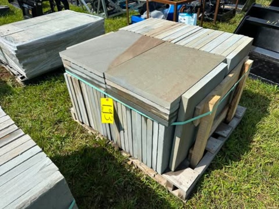Pallet Of 158 Square Feet Of 18” X 24” Thermal Flagstone