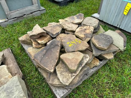 Pallet Of Flat Creek Stones