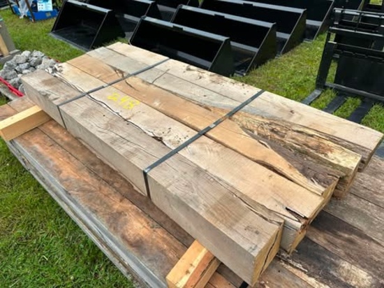 (5) 6” X 6” X 6’ Black Locust Posts