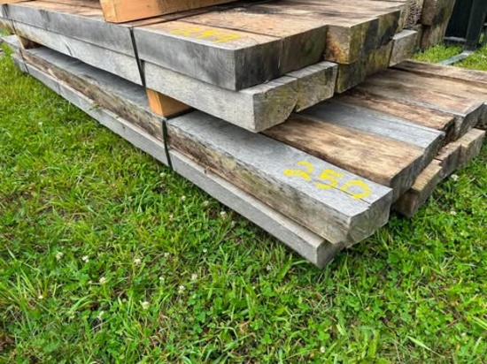 (14) 3-1/2” X 6” X 10’ Hardwood Beams