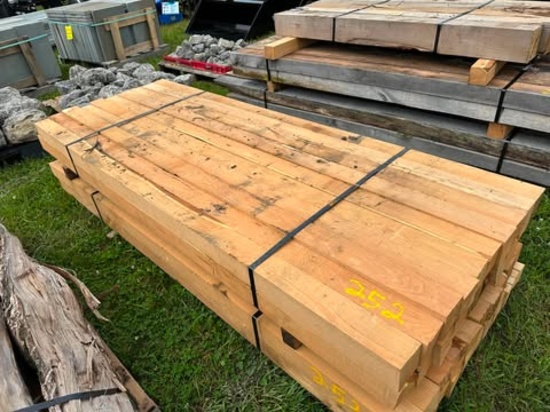 (20) 3-1/2” X 3-1/2” X 8’ Sawed Locust Posts