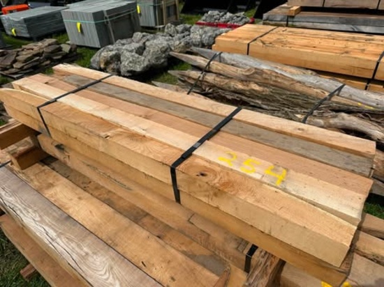 (10) 3-1/2” X 3-1/2” X 6’ Sawed Locust Posts