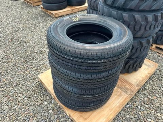 (4) New Road Guider ST205/75R15