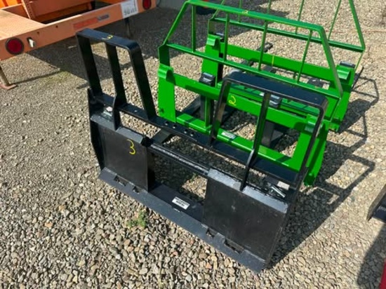 New Kivel 4200 Lb 48” Skid Steer Pallet Forks