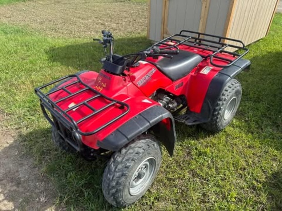 1999 Honda Fourtrax TRX300 4X2 ATV With Electric Start