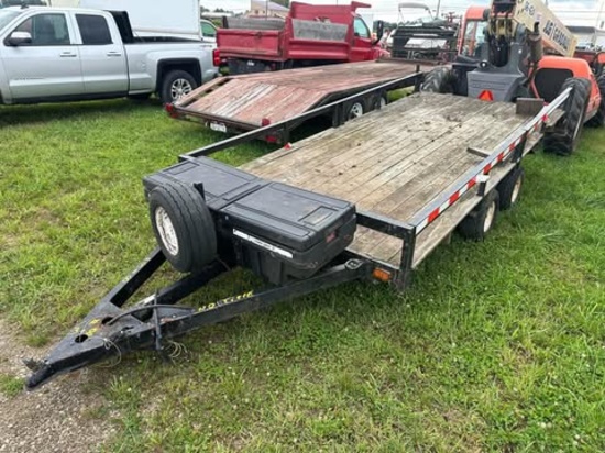 ustom Built 6-1/2’ X 14 Tandem Axle Trailer