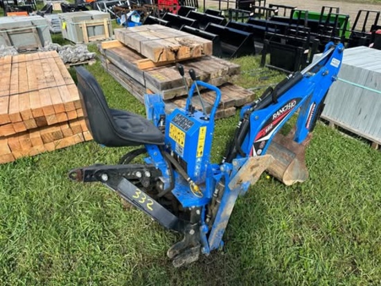 Wallenstein Model GX620-BLU Three Point Hitch Backhoe With 18” Bucket