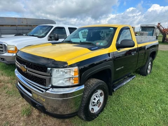 2012 Chevrolet 2500 WT Single Cab 4 Wheel Drive Pickup