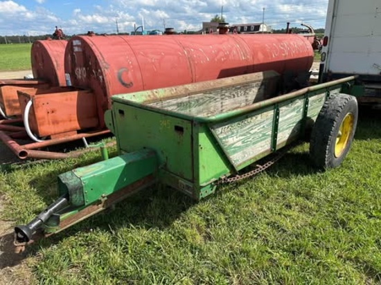 John Deere Model 40 Manure Spreader, T-Bar Chain, 540 Pto