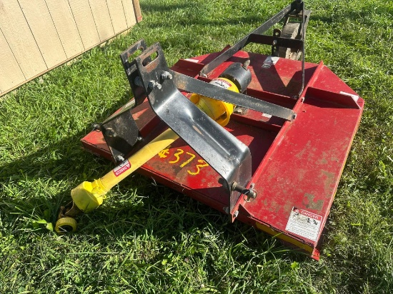 Howse 4’ Three Point Hitch Rotary Cutter, 540 Pto