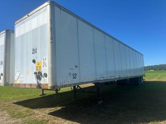 2000 Wabash 53’ Van Trailer