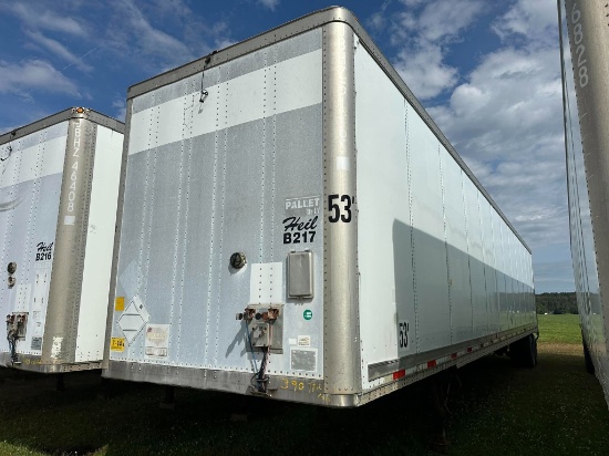 2002 Wabash 53’ Van Trailer