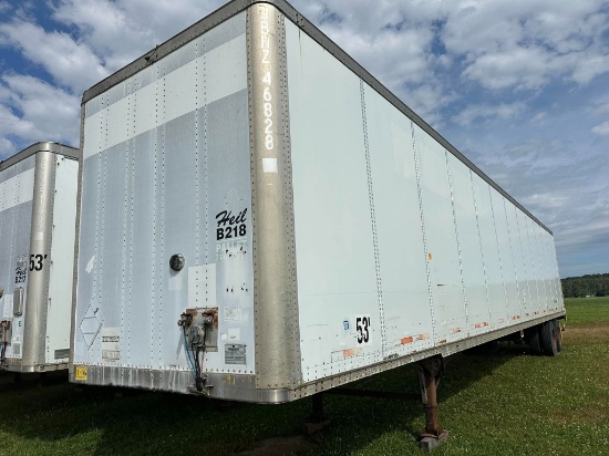 2002 Wabash 53’ Van Trailer