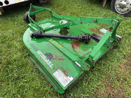 Woods Model BB60XC Brush Bull 5’ Three Point Hitch Rotary Cutter