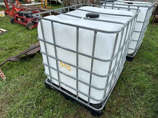 250 Gallon Food Grade Tote With Valve