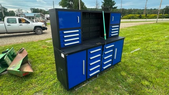 New Steelman 7’ 18 Drawer, 4 Door Toolbox