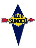 Blue Sunoco w/ Arrow Single Sided Porcelain Sign TAC 9.0